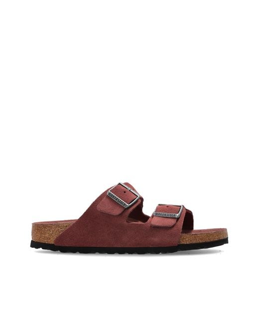 Birkenstock Brown 'Arizona' Slides