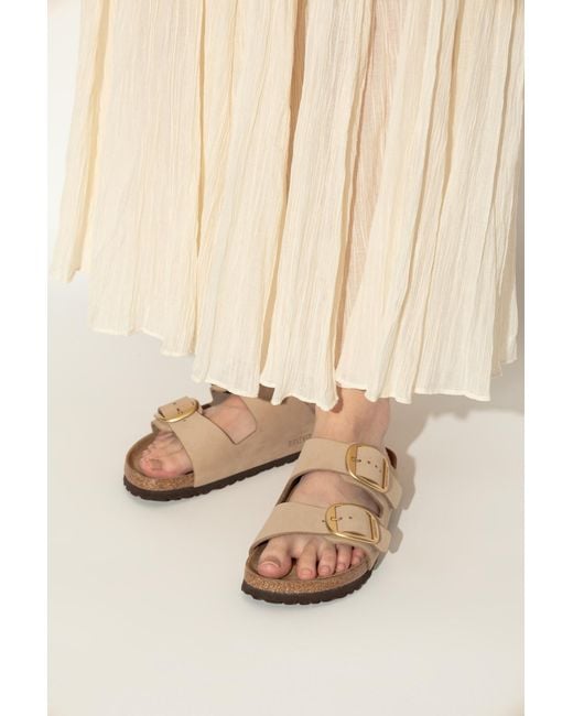 Birkenstock Brown 'Arizona Big Buckle' Sandals