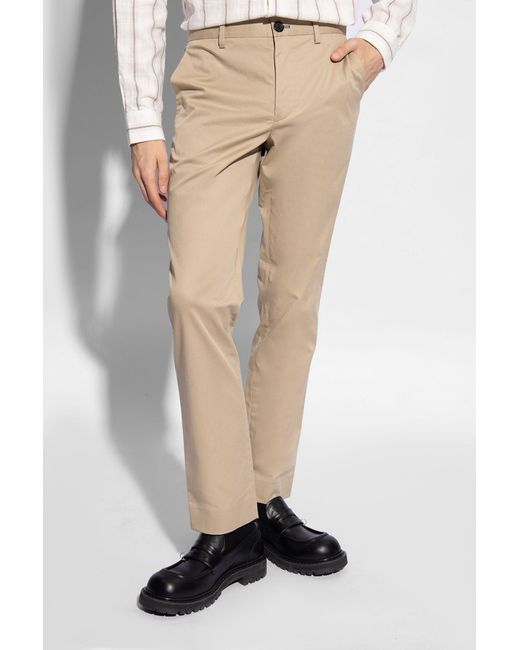 PS by Paul Smith Natural Tapered Trousers for men
