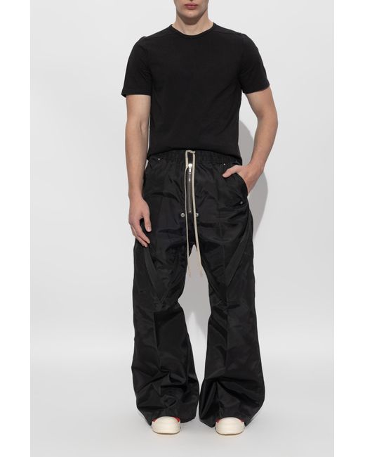 Rick Owens Black T-Shirt 'Level T' for men