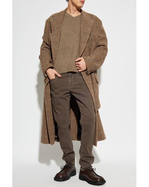 FRAME Natural Cashmere Sweater for men