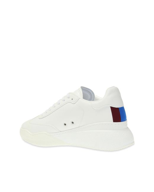 Stella McCartney White 'Loop' Sneakers