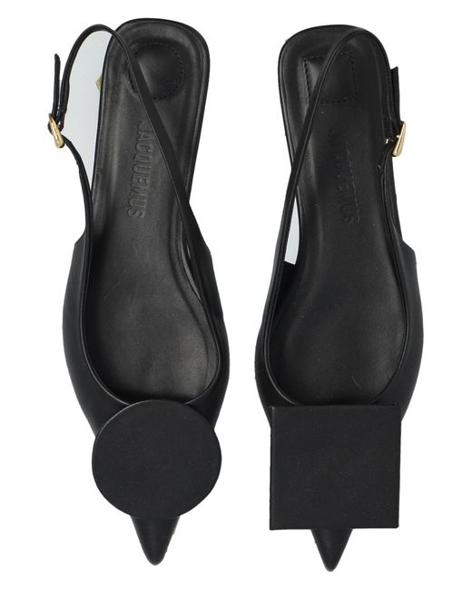 Jacquemus Black 'duelo' Leather Shoes,