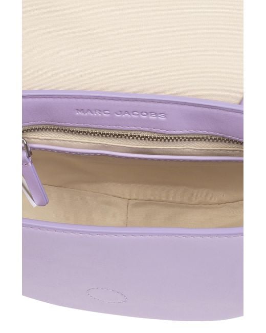 Marc Jacobs Purple 'the J Marc Small' Shoulder Bag,