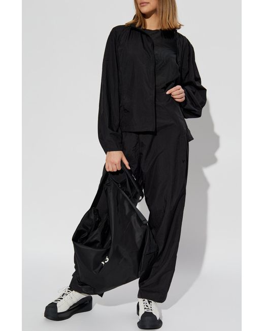 Y-3 Black Transparent Top