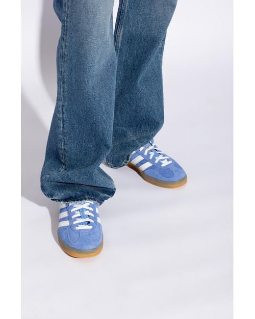 Adidas Originals Blue 'Gazelle Indoor' Sports Shoes