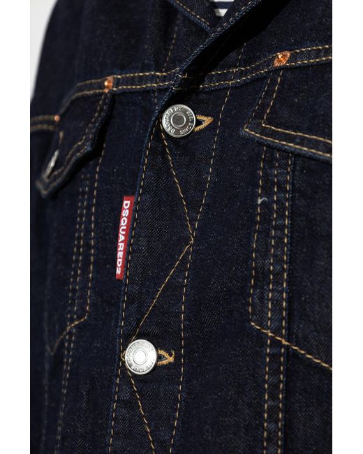 DSquared² Blue Denim Jacket Capsule 'Summer Lovers' for men