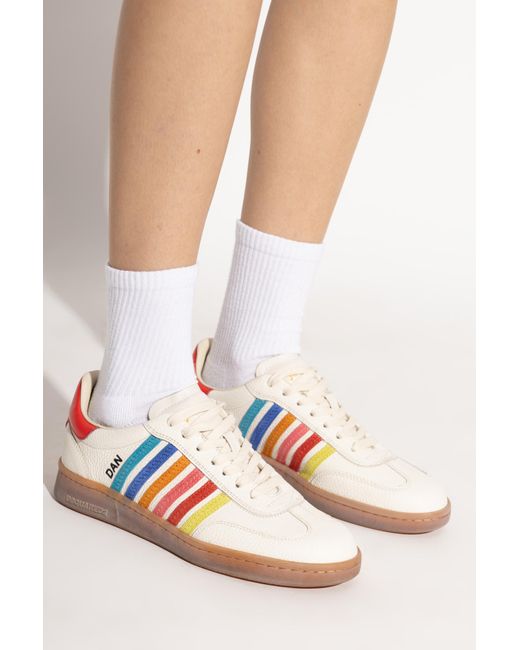 DSquared² White Sports Shoes Capsule `summer Lovers`, for men
