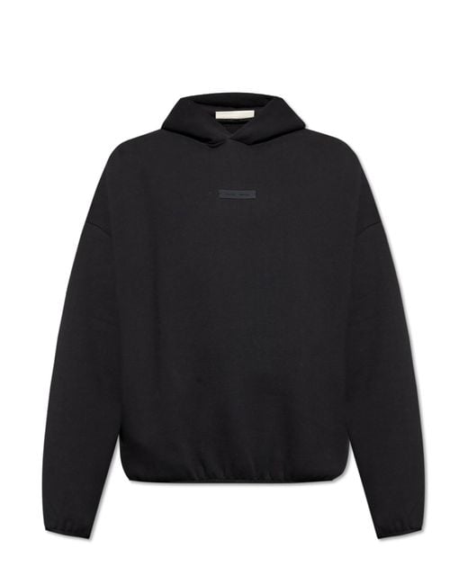 Fear Of God Black Sweatshirt With Logo for men