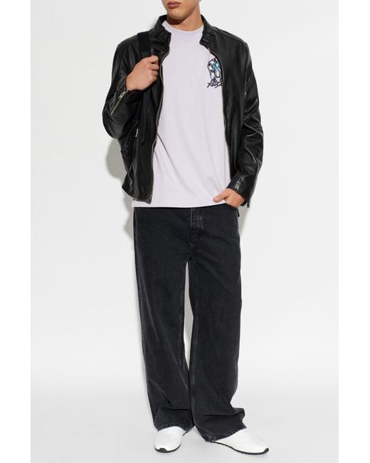 AllSaints White T-Shirt "Affix" for men