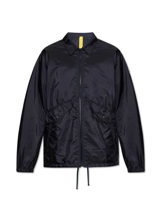 Moncler Blue Light Jackets for men