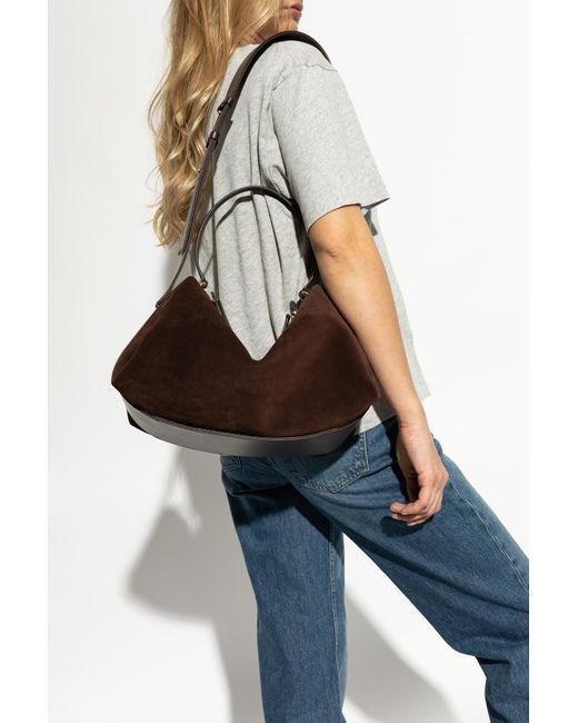 Neous Brown Shoulder Bag 'Scorpius'