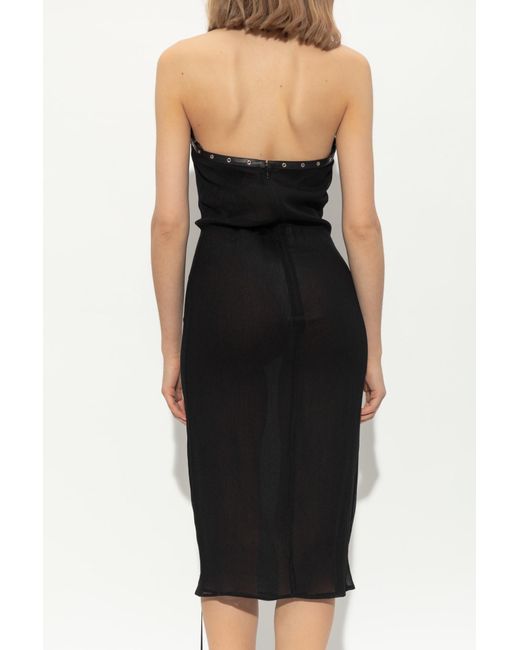 DSquared² Black Silk Dress