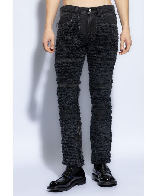 1017 ALYX 9SM Black Distressed Jeans for men