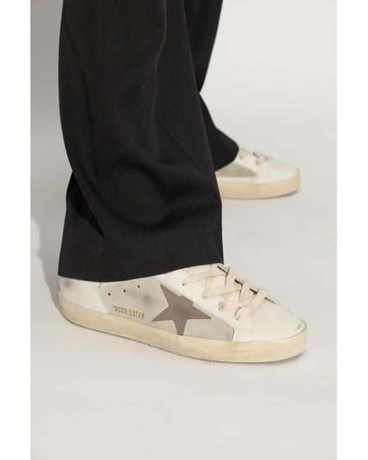 Golden Goose Deluxe Brand White Sneakers Super-Star