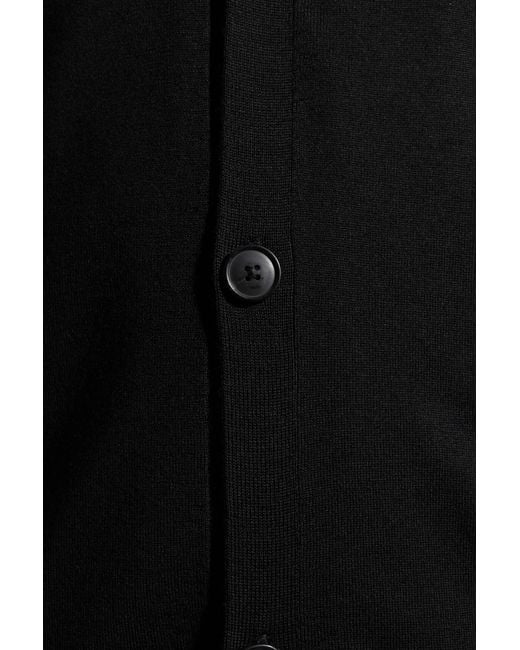 Paul Smith Black Wool Cardigan for men