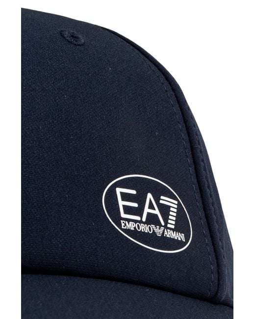 EA7 Blue Baseball Cap