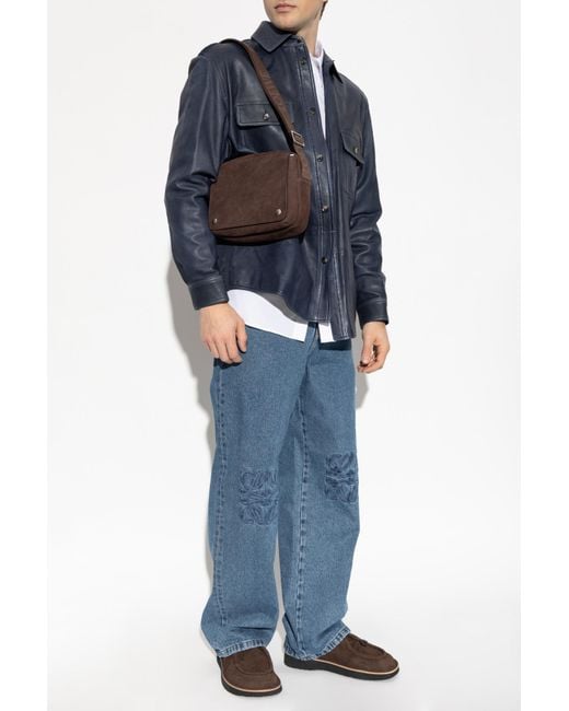 Loewe White Shirt With Logo for men