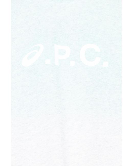 A.P.C. Blue X Asics for men