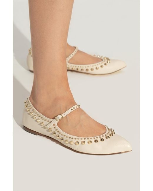 Agl Attilio Giusti Leombruni Natural Ballet Flats Rocket Mary Jane