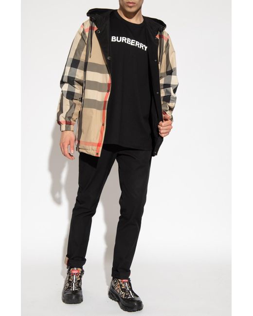 Burberry 'elmhurst' Reversible Jacket in Black for Men | Lyst