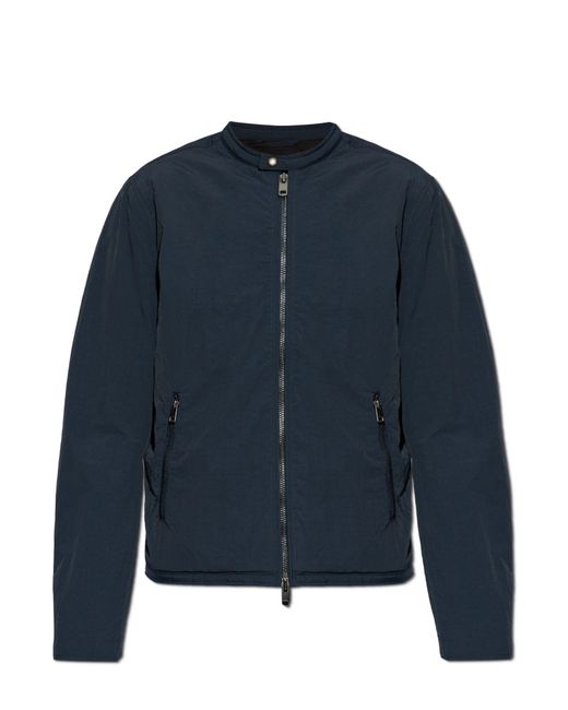 DIESEL Blue Insulated Jacket J-Carver-Padd for men