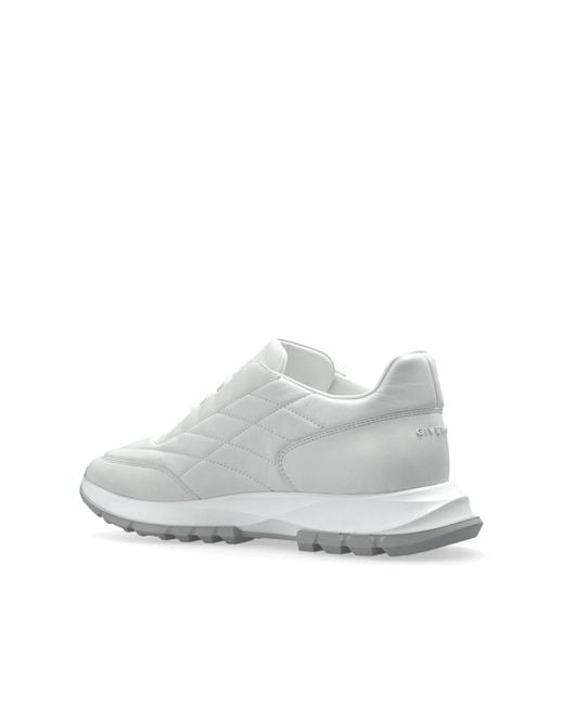 Givenchy White Sports Shoes With A Logo for men