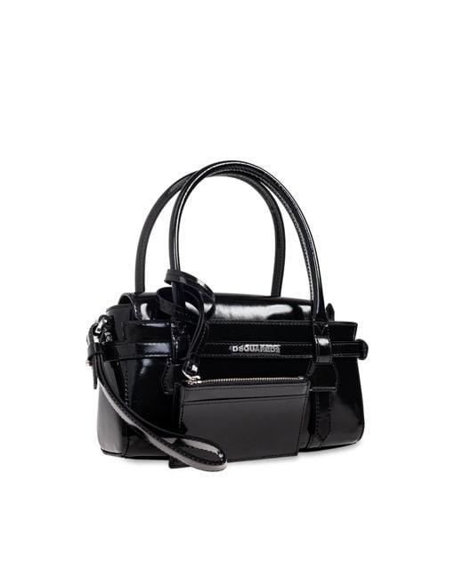 DSquared² Red 'Twin' Shoulder Bag