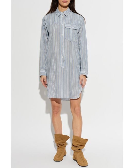 Isabel Marant Blue Dress 'Loriane'