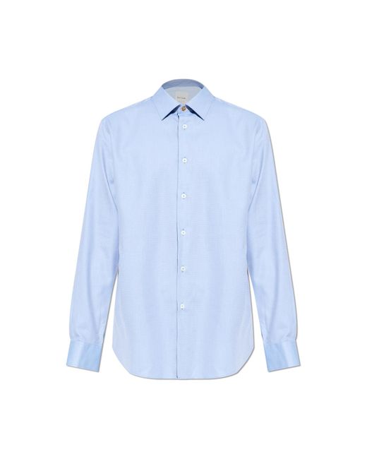 Paul Smith Blue Tailored Shirt for men