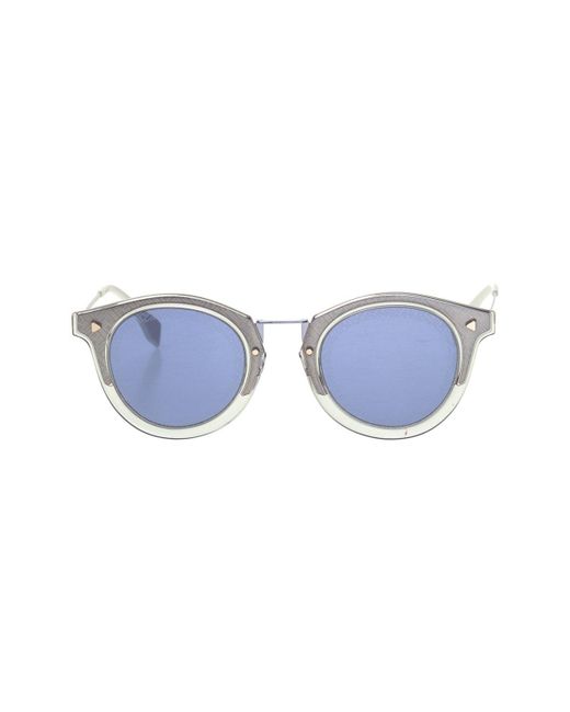 Fendi Sunglasses With A Logo White