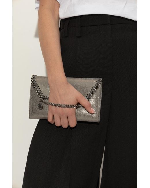 Stella McCartney Gray Shoulder Bag 'Falabella'