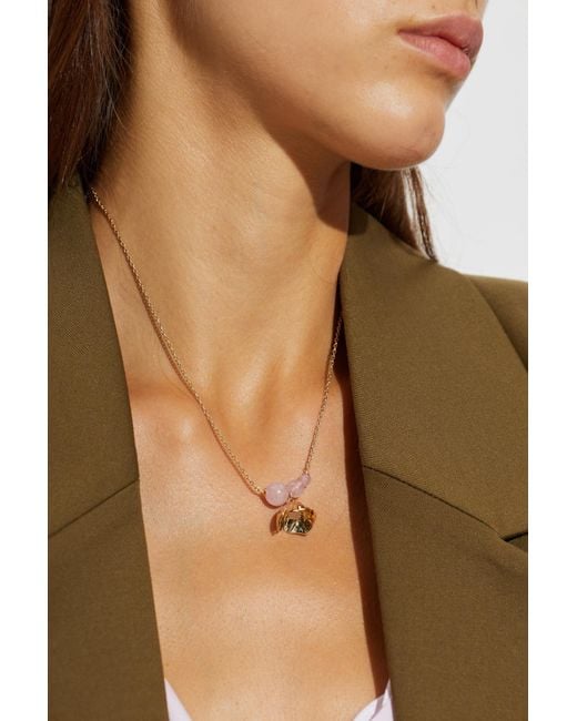 Kate Spade White Necklace With Pendant