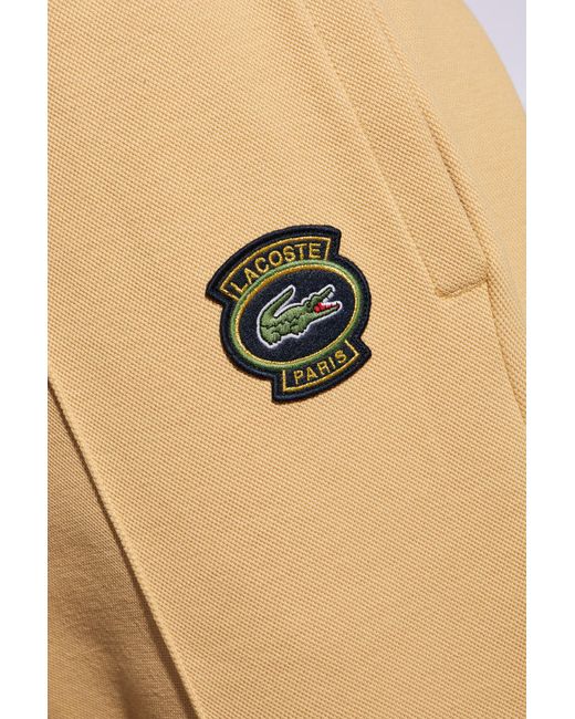 Lacoste Natural Sweatshirt With Logo for men