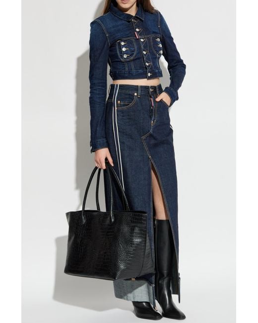 DSquared² Blue Denim Skirt