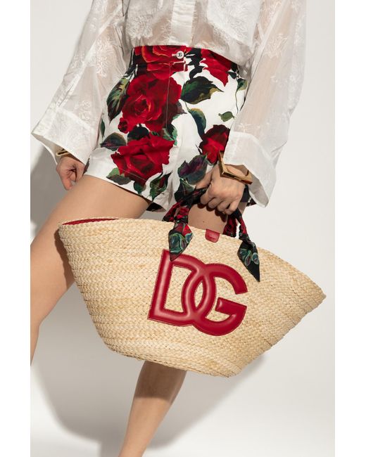 Dolce & Gabbana Pink Kendra Medium Shopper Bag