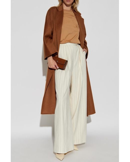 Max Mara Brown T-Shirt 'Papaia'