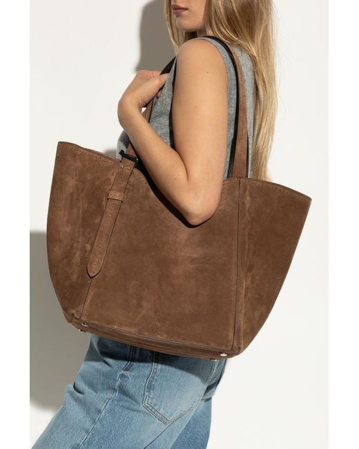 Max Mara Brown Shoulder Bag 'Archetipo'
