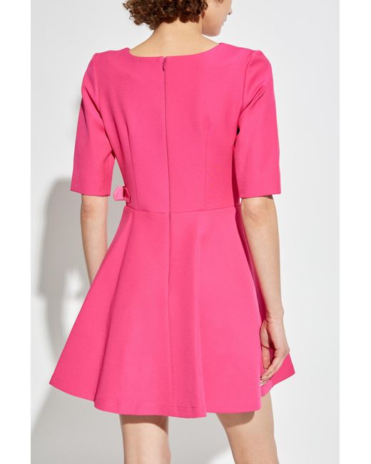 Versace Jeans Couture Pink Dress With Buckle