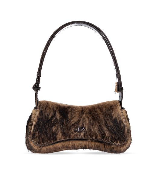 DIESEL Brown Shoulder Bag 'Play'