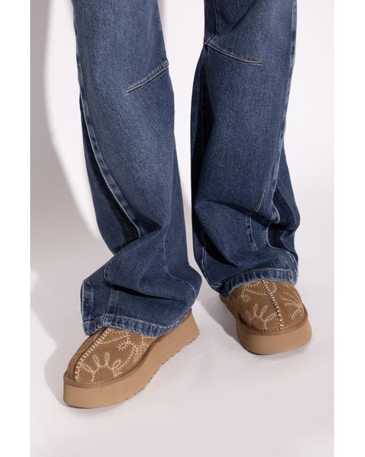 Ugg Blue 'Tazz Botanic' Shoes