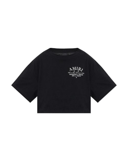 Amiri Black Short T-Shirt