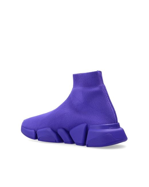 Balenciaga speed trainer homme violet sales