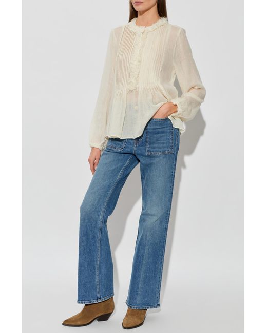 Ulla Johnson Natural Shirt 'Adriel'