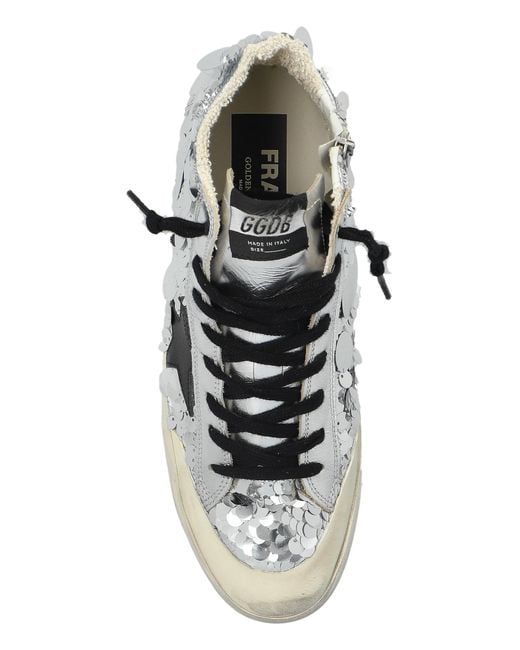 Golden Goose Deluxe Brand White Sports Shoes 'Francy'