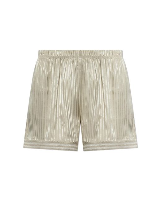 Hanro White Loungewear Shorts From The "Sleep & Lounge" Collection