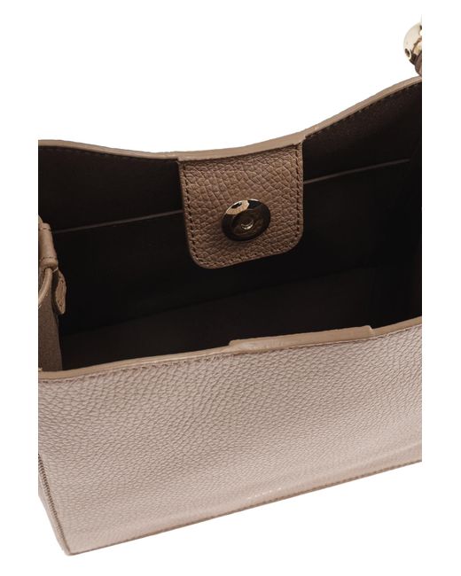 Furla Brown 'nuvola Mini' Handheld Bag,