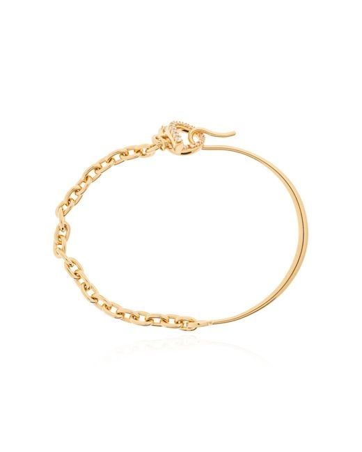 Ferragamo Metallic Brass Bracelet
