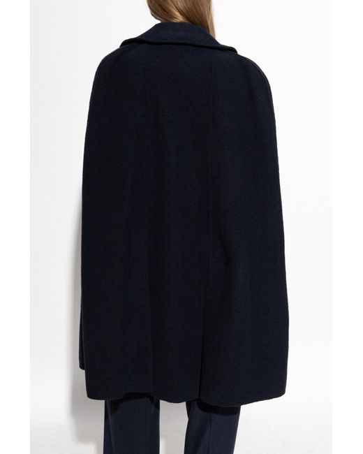 Totême Blue Wool Coat