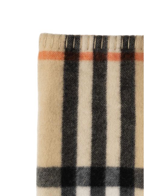 Burberry Brown Plaid Pattern Snood